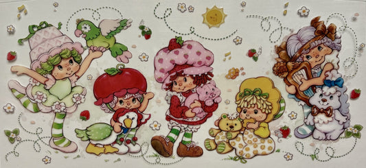 Decal - Strawberry & Friends