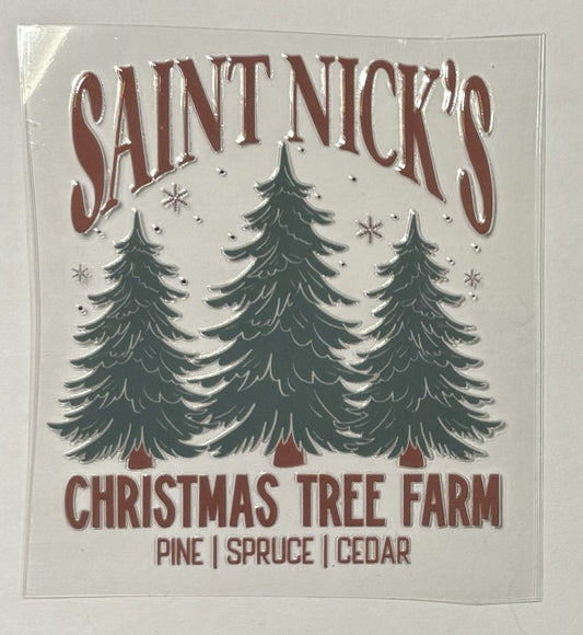 Decal - St Nicks Tree Farm