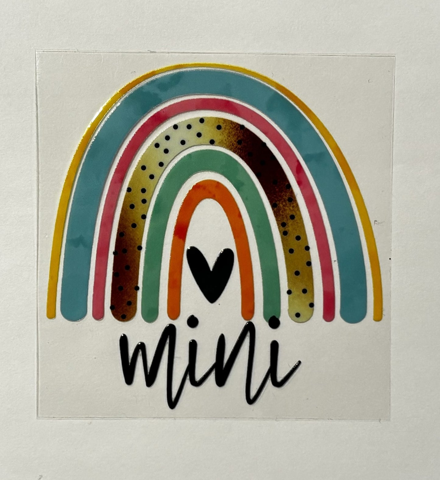 Decal - Mini Rainbow