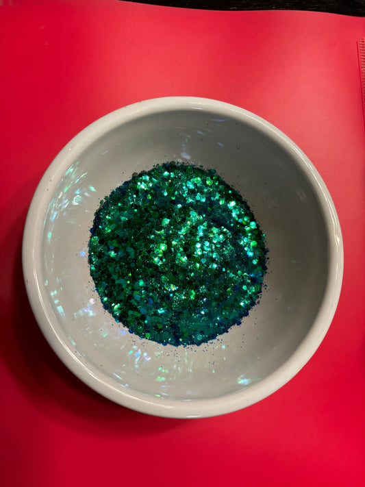 Glitter - Chunky Emerald