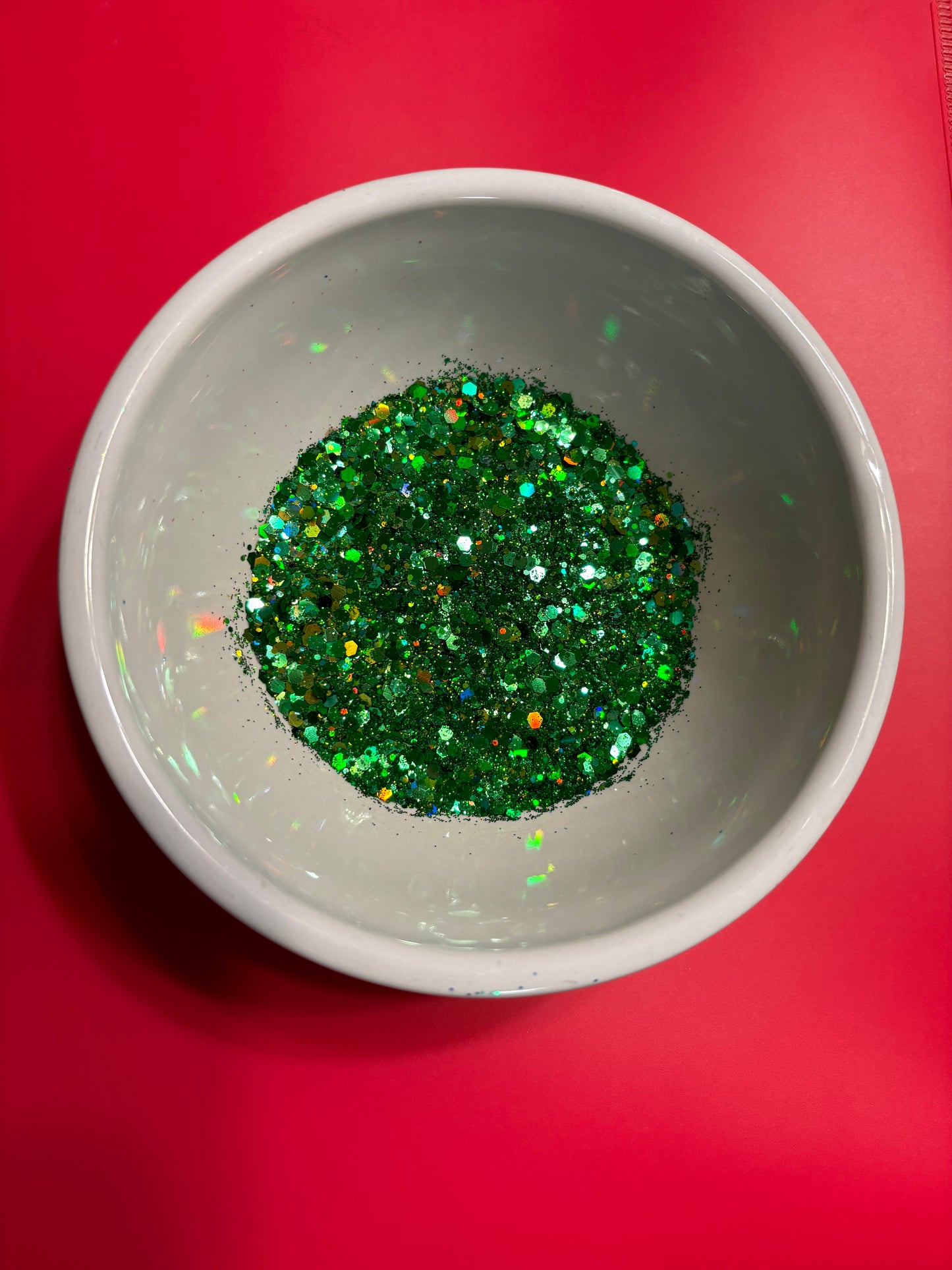 Glitter - Chunky Green