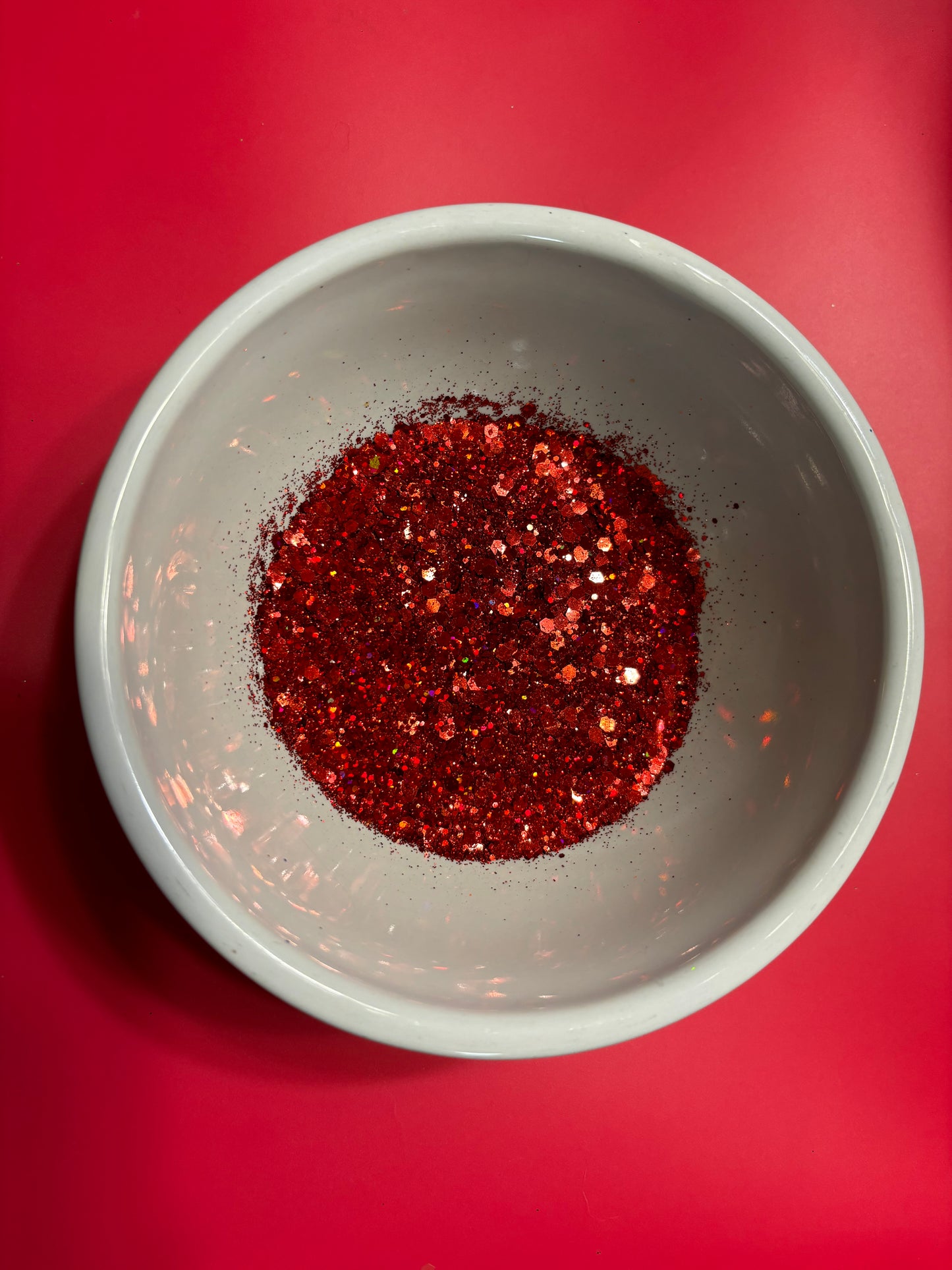 Glitter - Chunky Red