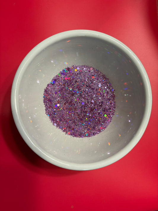 Glitter - Chunky Lavender Mix