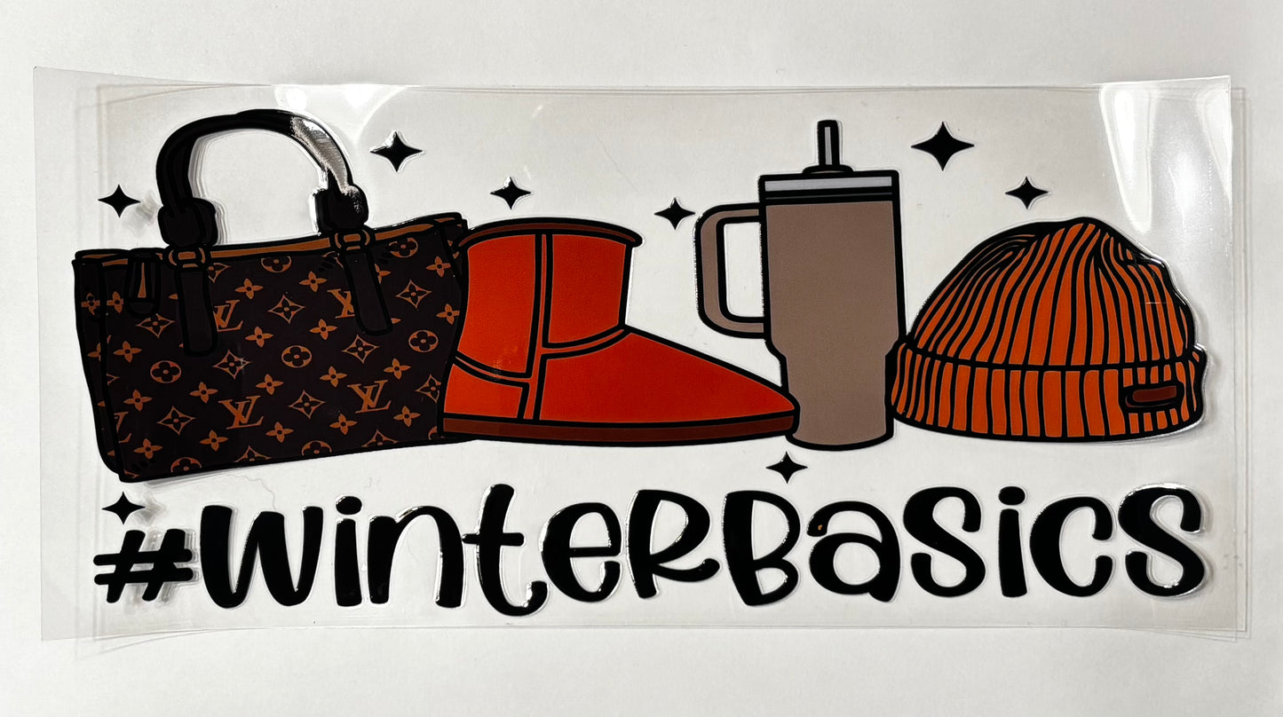 Decal - Winter Basics