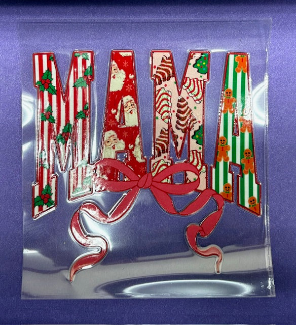 Decal - Christmas Mama