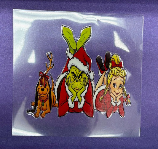Decal - Green Guy Trio