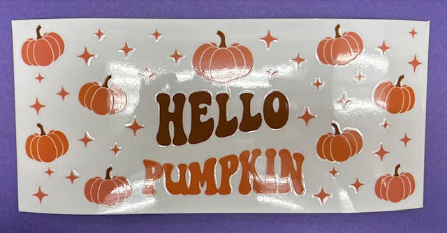 Decal - Hello Pumpkin