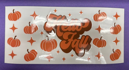Decal - Hello Fall