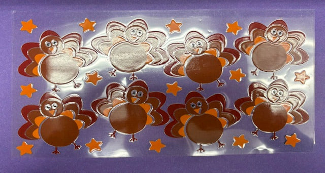Decal - Turkeys