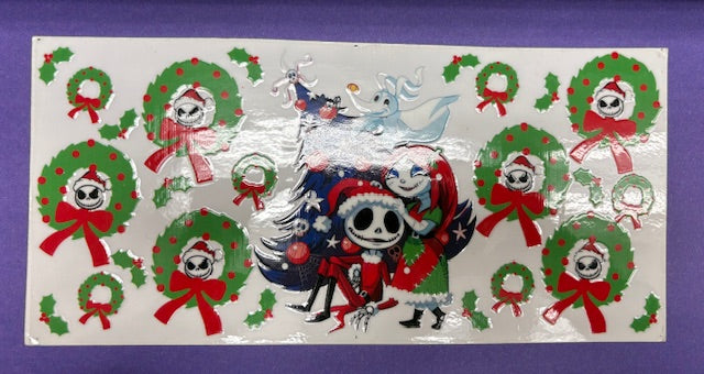 Decal - Skeleton Wreath