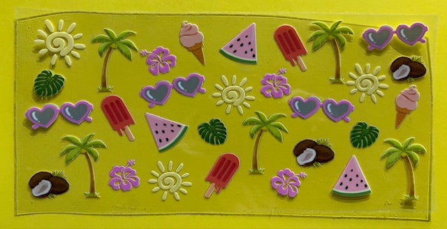 Decal - Summer Coconut Vibes