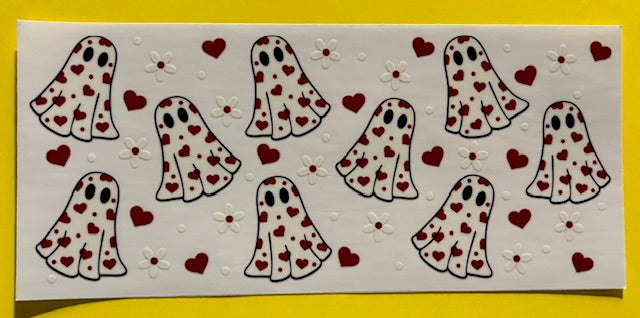 Decal - Heart Ghostys
