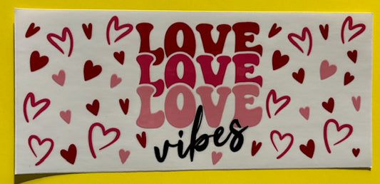Decal - Love Vibes
