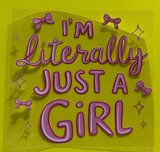 Decal - Just A Girl