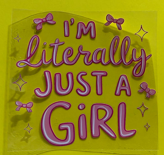 Decal - Just A Girl