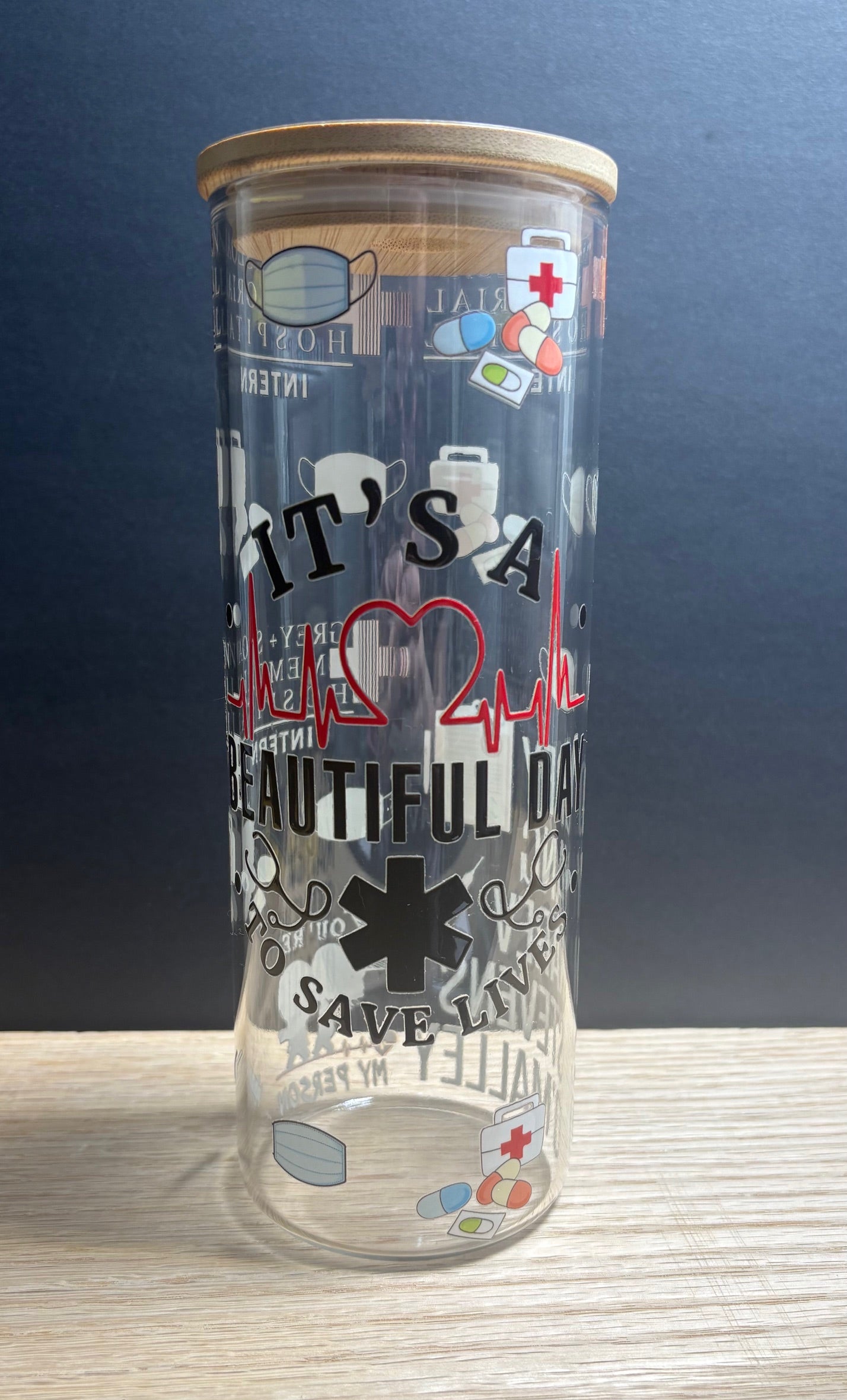 Greys - 25oz Glass