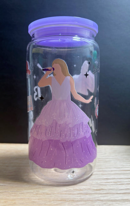 Swift 1 - 16oz Acrylic w/ Colored Lid