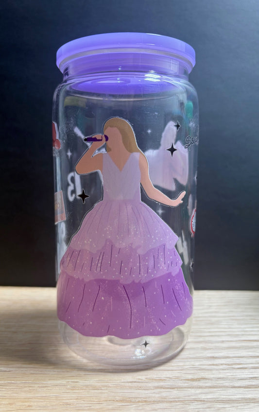 Swift 1 - 16oz Acrylic w/ Colored Lid