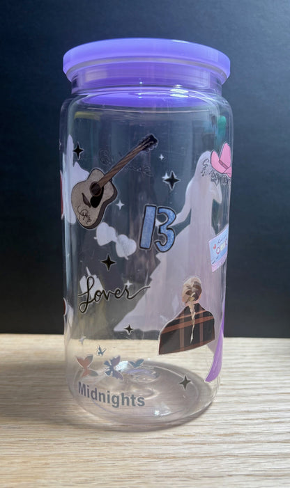 Swift 1 - 16oz Acrylic w/ Colored Lid