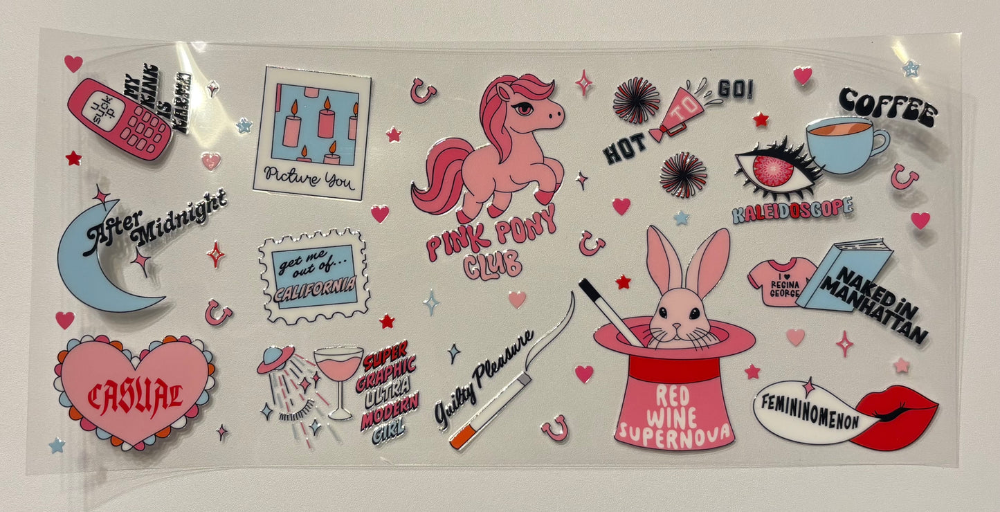 Decal - Pink Pony