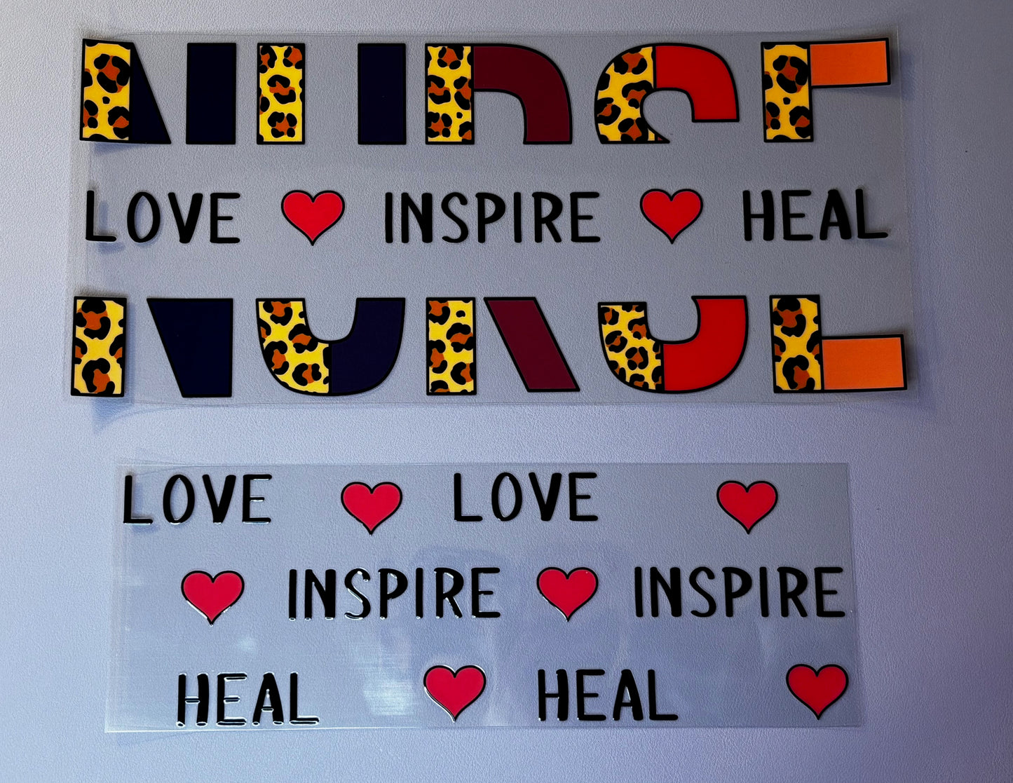Decal - Nurse Hearts