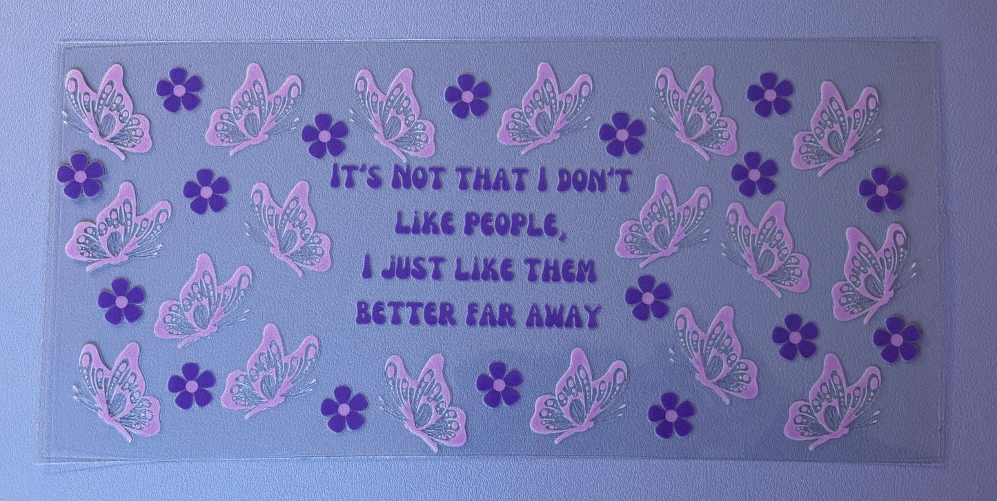 Decal - Better Farther Away