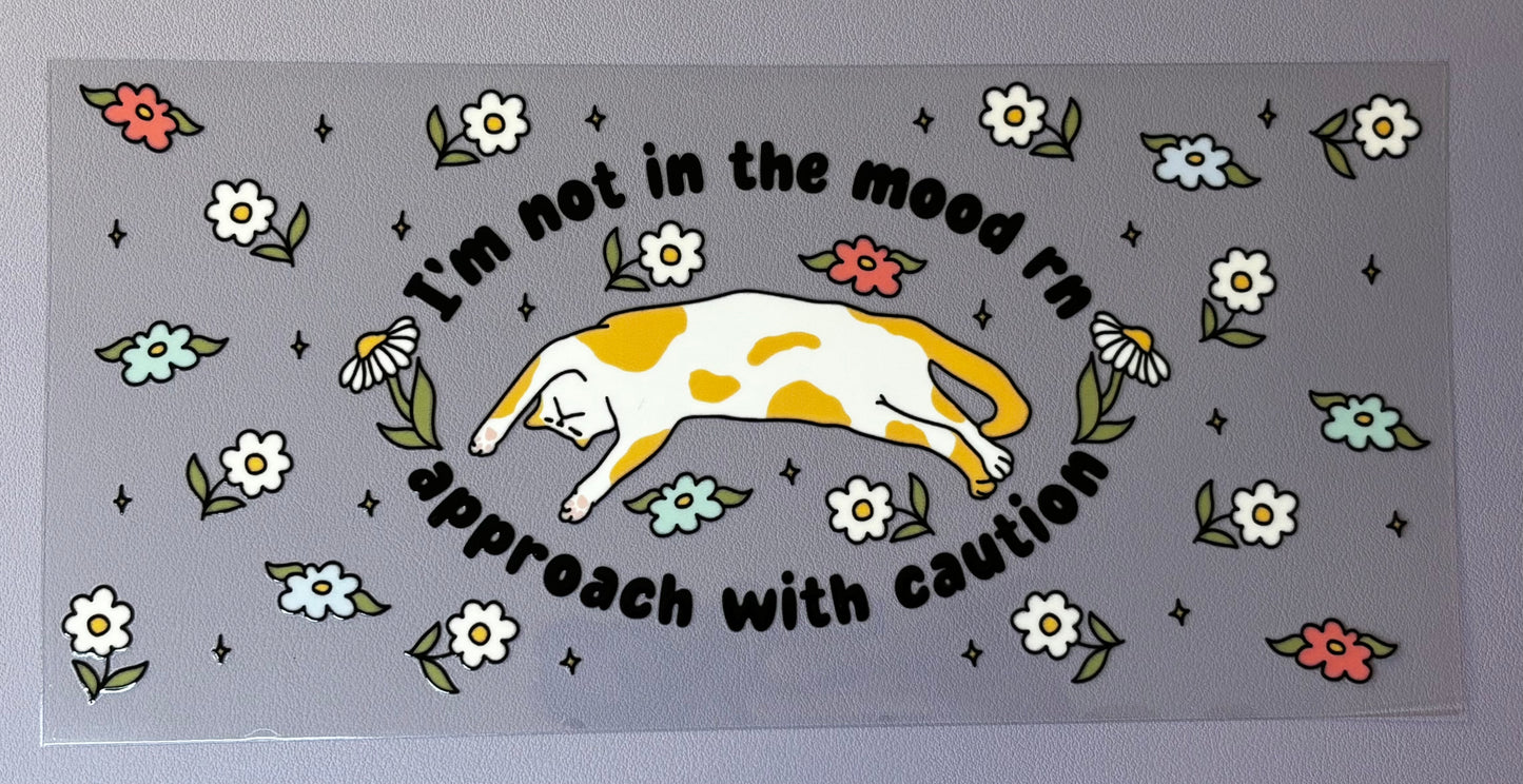 Decal - Approach With Caution