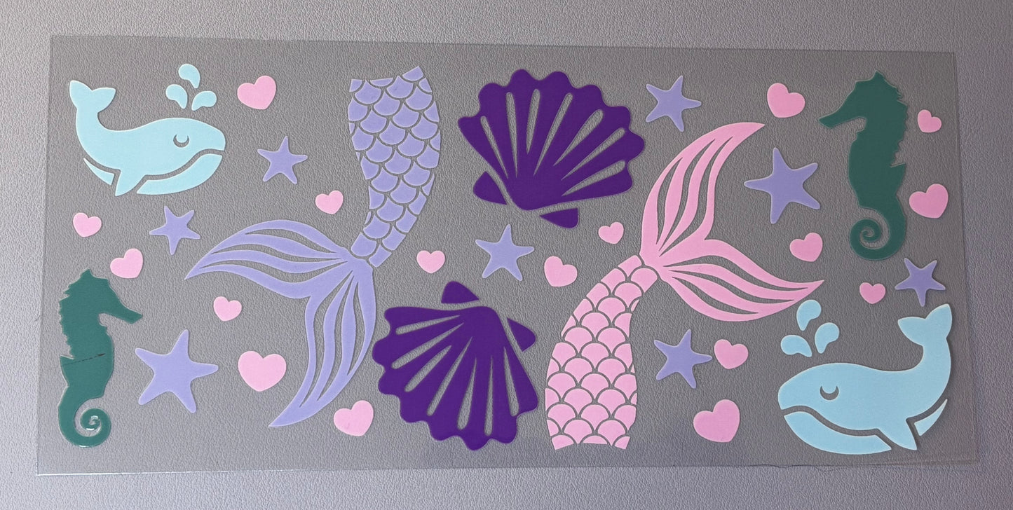 Decal - Mermaid Tails 2