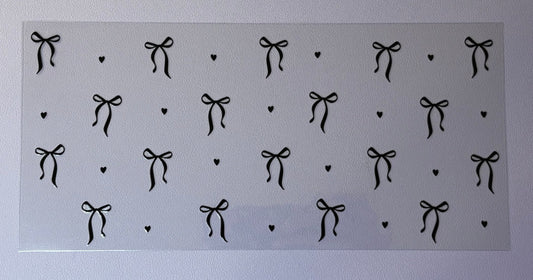 Decal - Black Bows