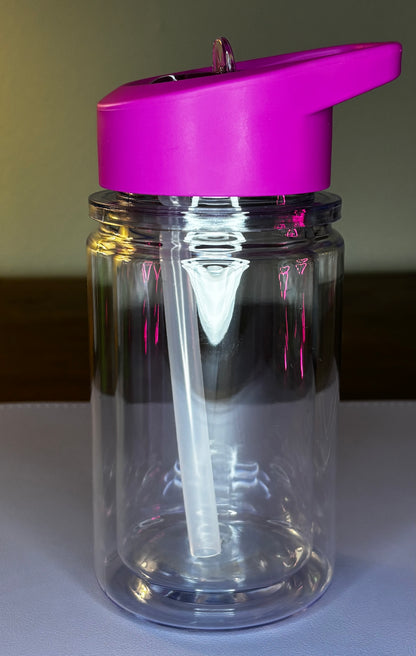 Snowglobe Acrylic Sipper - 10oz