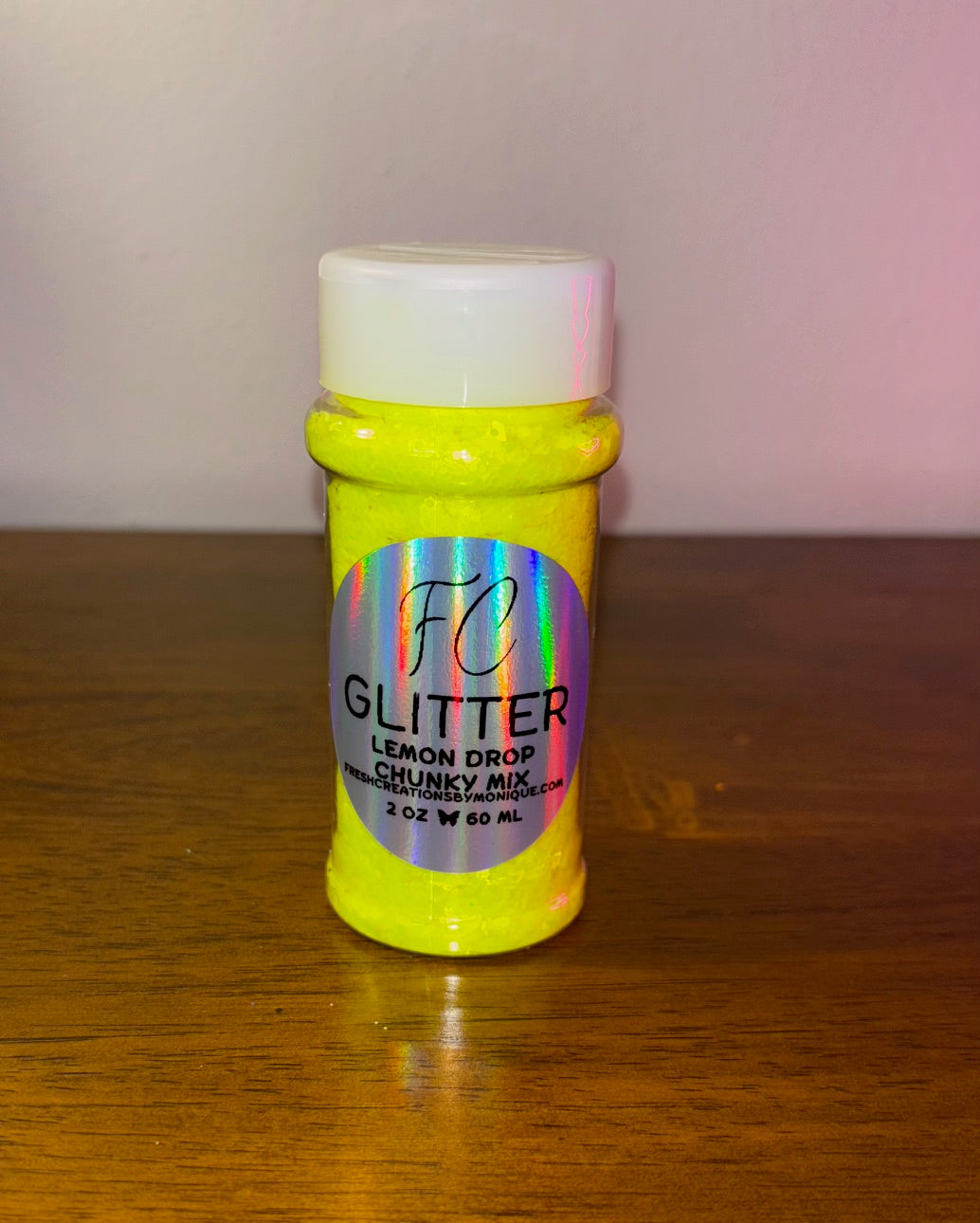 Glitter - Lemon Drop (Fresh Creations)