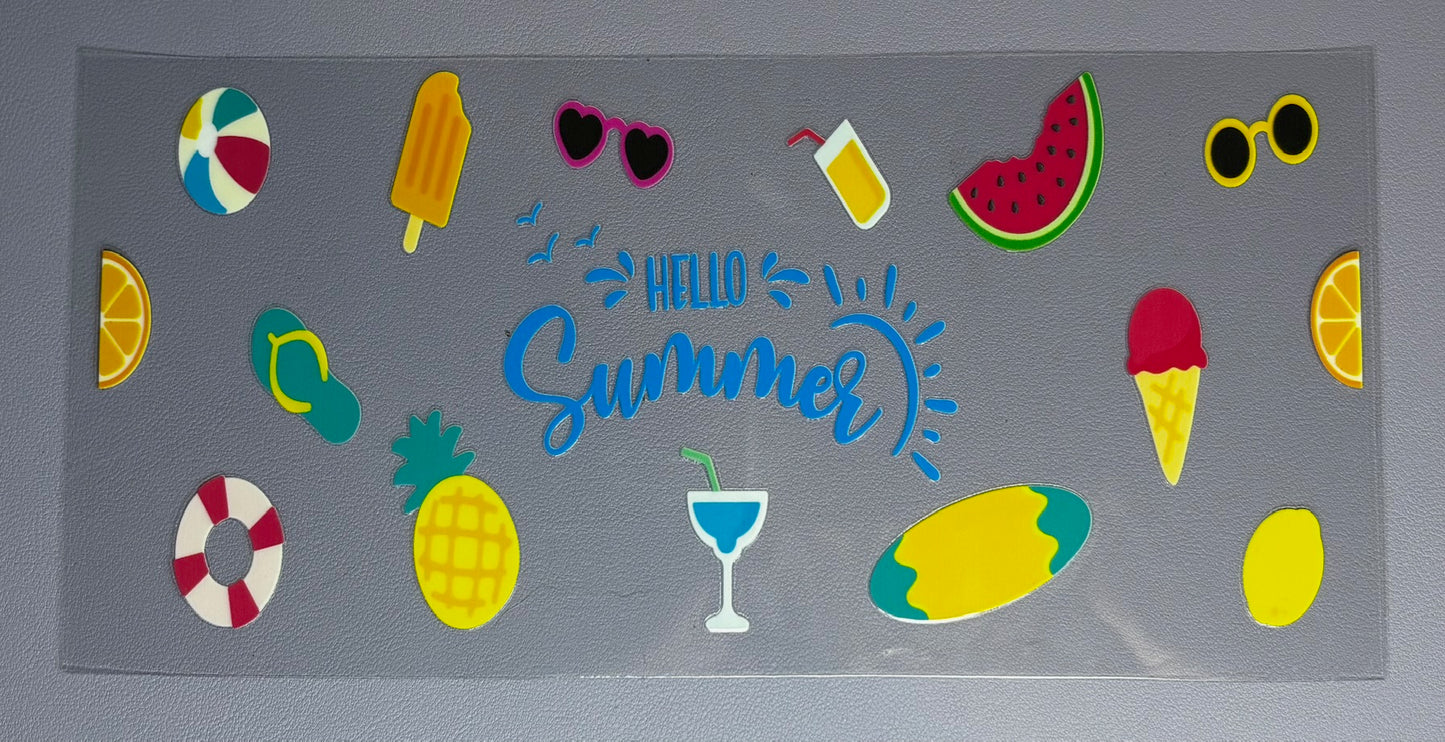 Decal - Hello Summer 2