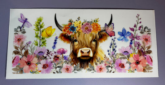 Decal - Flower Cow