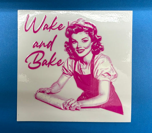 Decal - Wake Bake