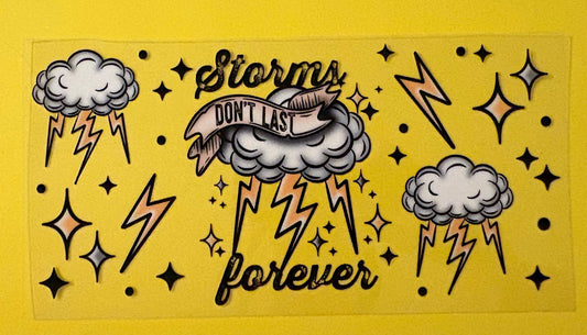 Decal - Storms Don't Last