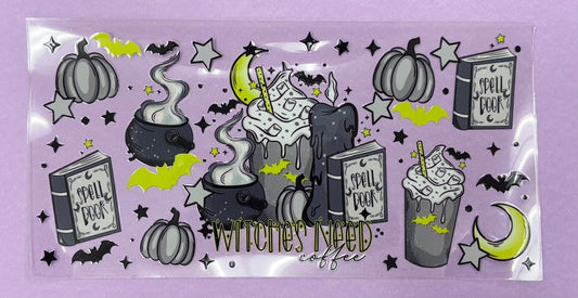 Decal - Green Witch Coffee