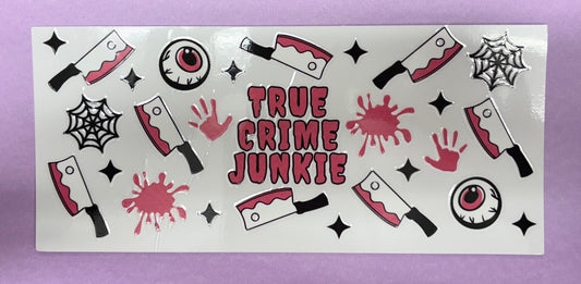 Decal - True Crime Junkie