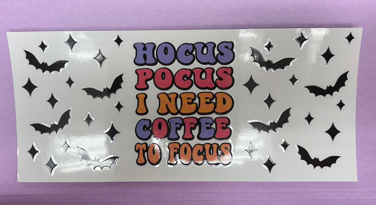 Decal - Hocus Pocus Coffee