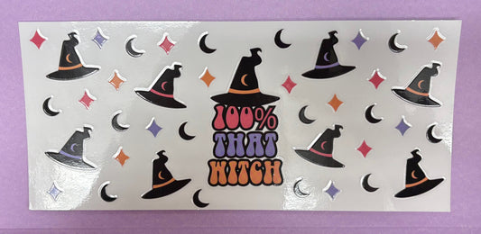 Decal - 100 Witch
