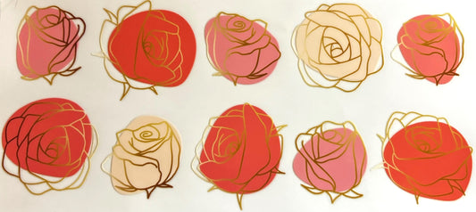 Decal - Roses