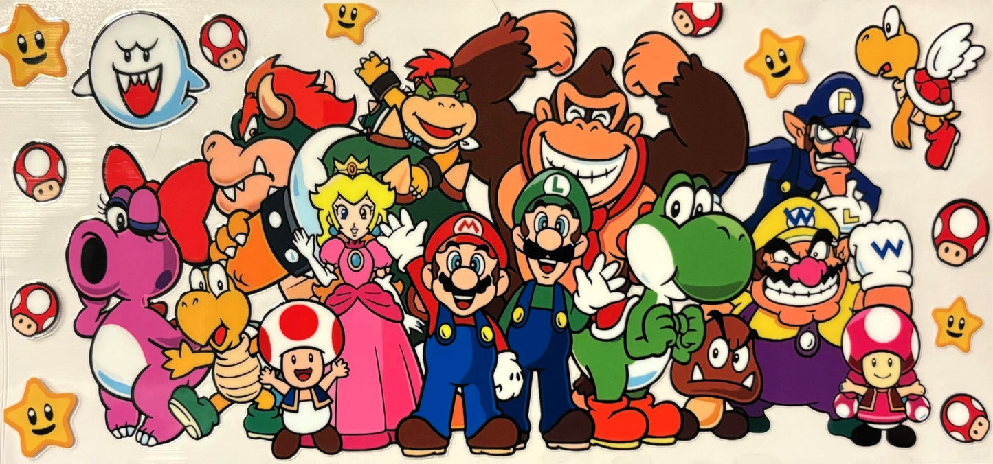 Decal - Mario Family