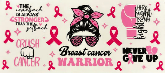 Decal - Breast Cancer Warrior